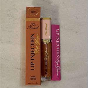 NEW Too Faced Lip Injection Lip Gloss in Secret Sauce